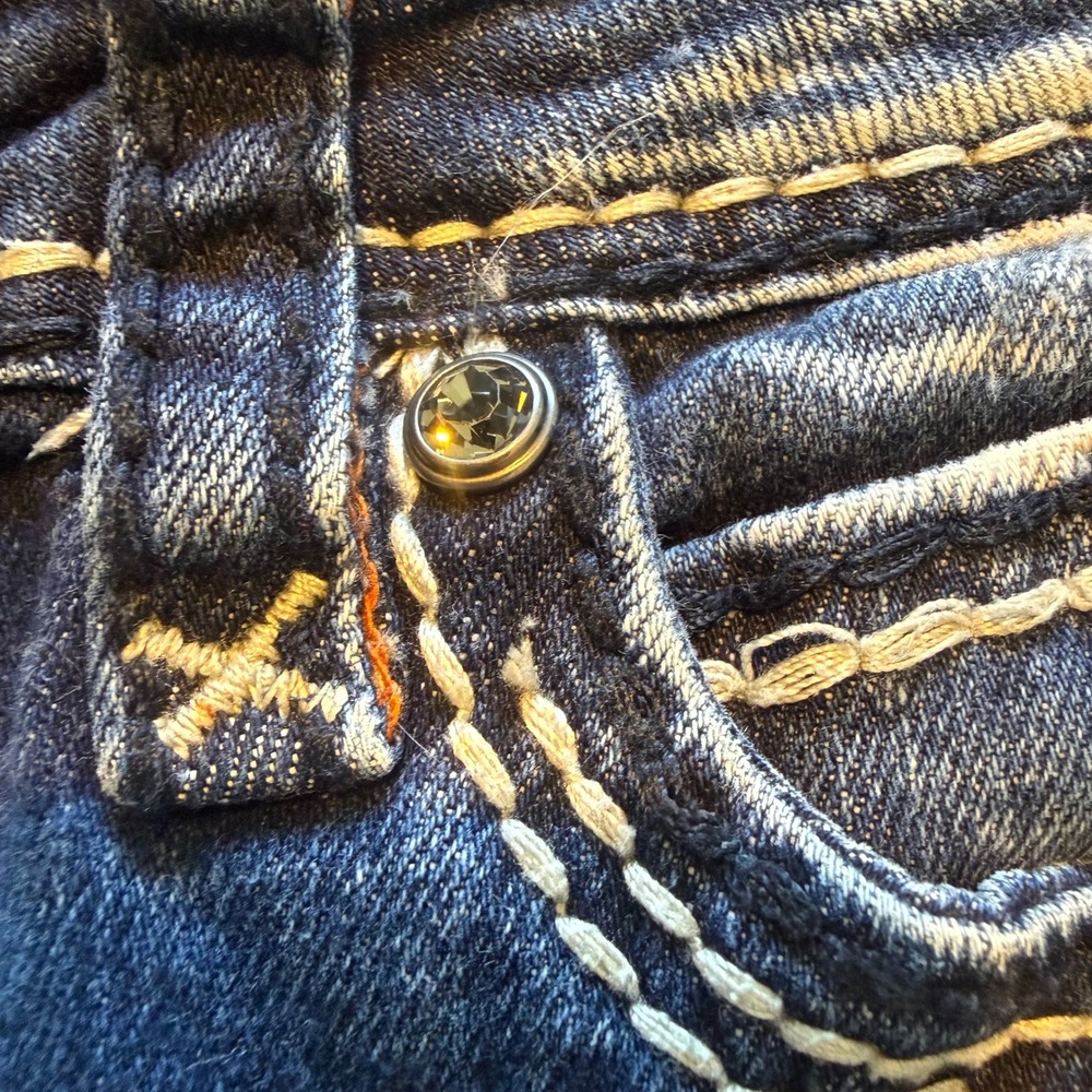 Rock Revival Charlotte Easy Bootcut Jeans Blue Size 29 - Picture 7 of 13